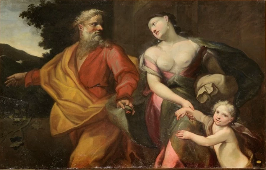 Giovanni Anastasi - Cacciata di Agar e Ismaele, Pinacoteca Diocesana (Senigallia)